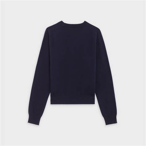 Wool jumper Celine Navy size 36 FR in Wool 